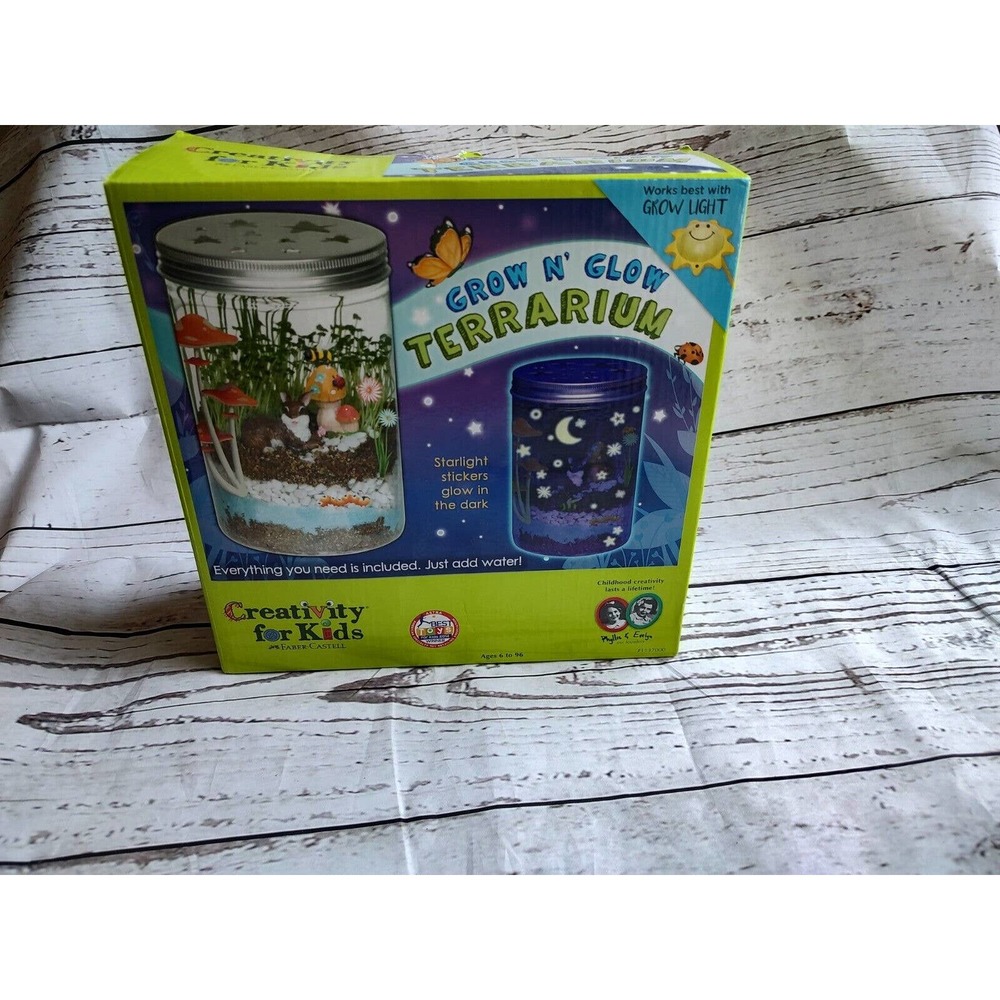 Creativity for Kids Grow 'n Glow Terrarium